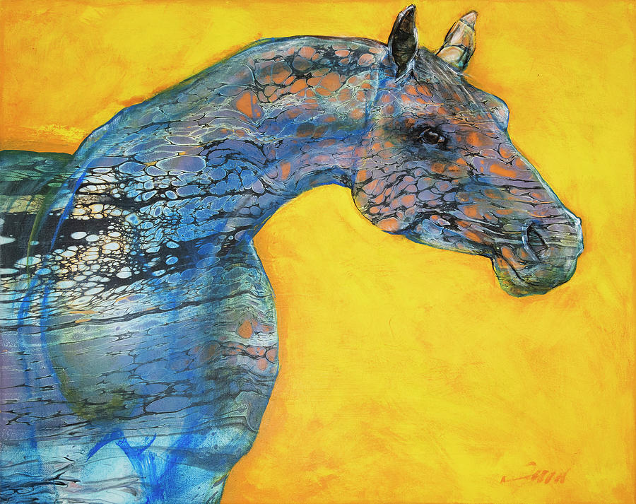 Jani Freimann - Abstract Horse Paintings
